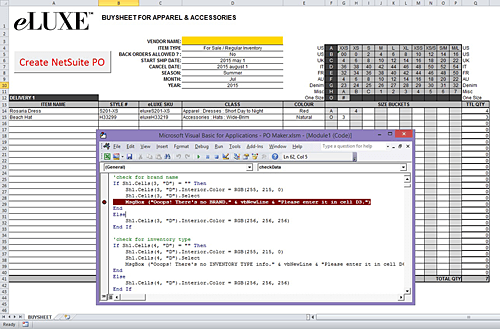Task automation with Microsoft Excel VBA