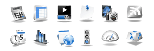 Infinis icon set