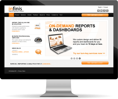 Infinis: Business Intelligence On-Demand